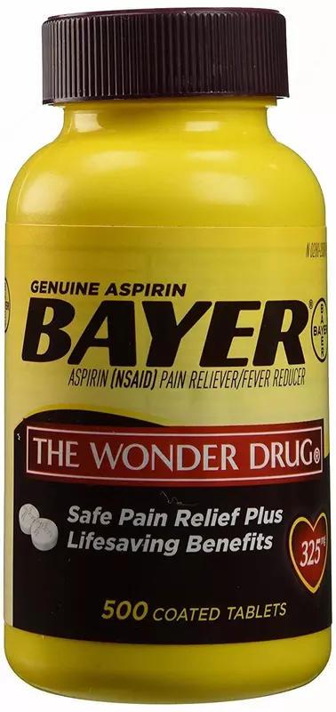 Аспирин Bayer The Wonder Drug  325 мг (500 шт.)