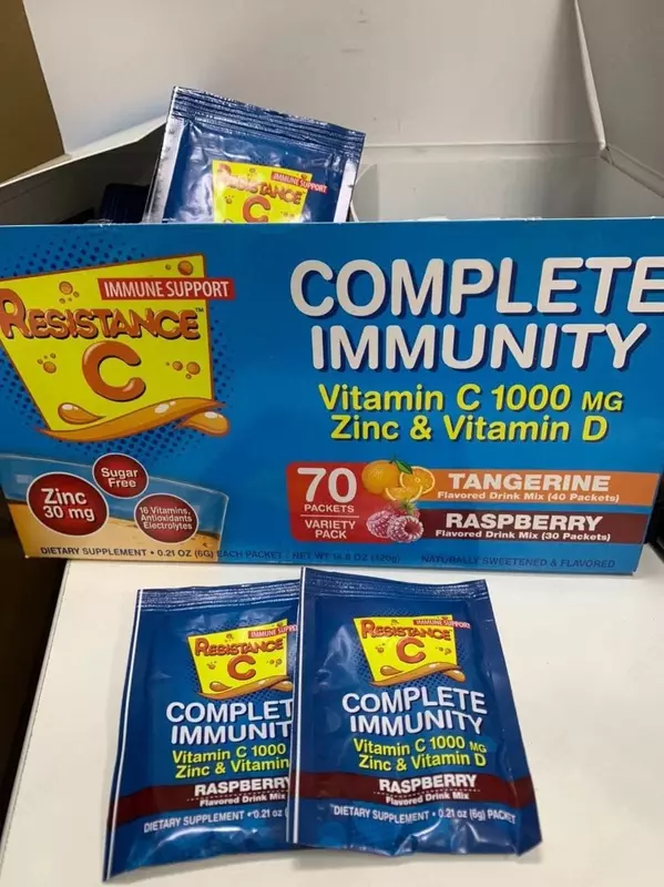 Препарат для иммунитета Complete Immunity с витаминами C  D и цинком  70 шт