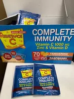  Препарат для иммунитета Complete Immunity с витаминами C  D и цинком  70 шт - 