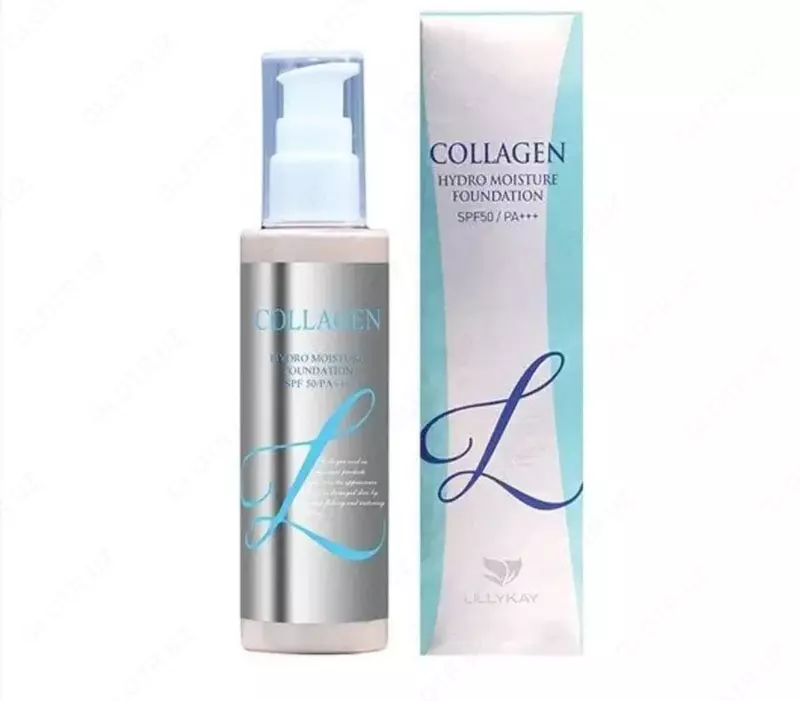  Тональная основа LILLYKAY COLLAGEN HYDRO MOISTURE FOUNDATION SPF 50/PA+++  100 мл - 