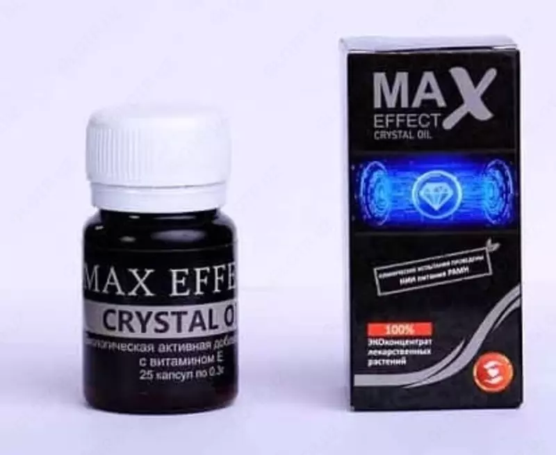 Max Effect Crystal oil ni korishni yaxshilash vositasi