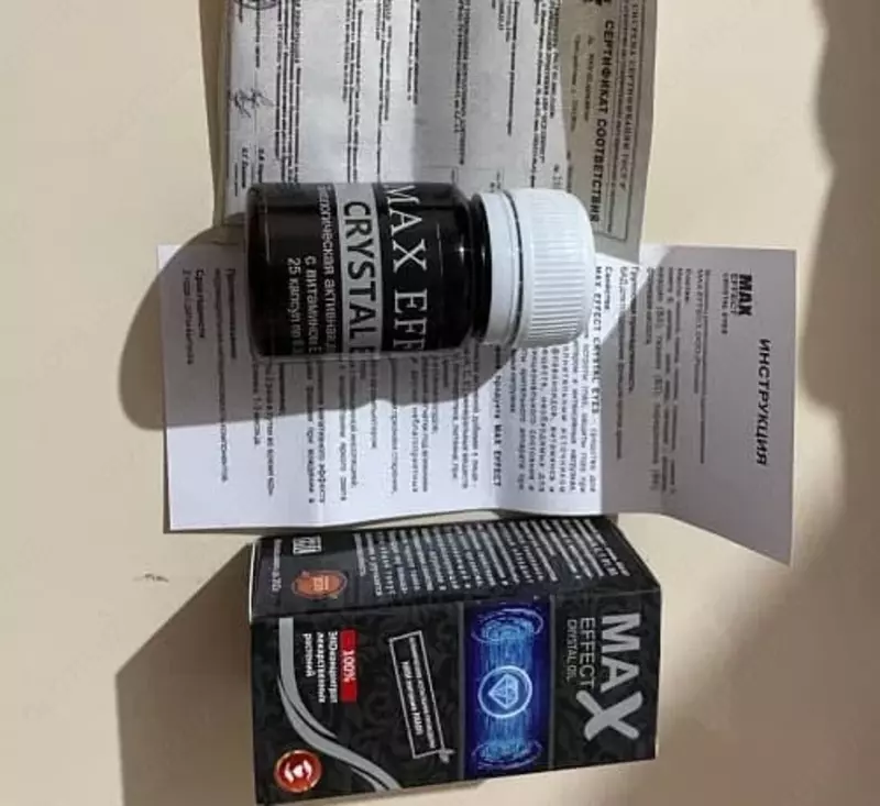   Max Effect Crystal oil ni korishni yaxshilash vositasi