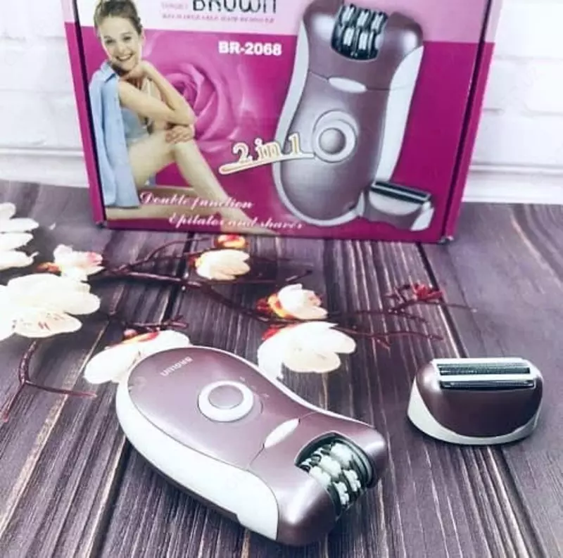 Эпилятор для женщин Brown BR 2068 2 в 1