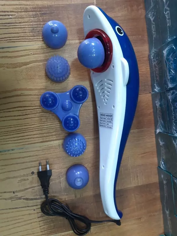  Ручной вибрационный массажер Dolphin RT-0051 с инфракрасным излучением - 