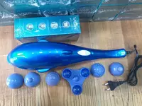   Ручной вибрационный массажер Dolphin RT-0051 с инфракрасным излучением