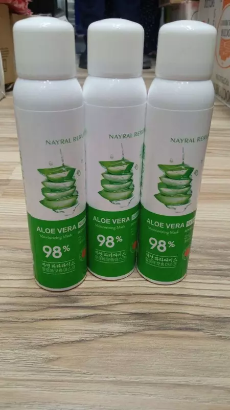 Увлажняющий и успокаивающий спрей Nayral Rerubck Aloe Vera 98%  200 мл