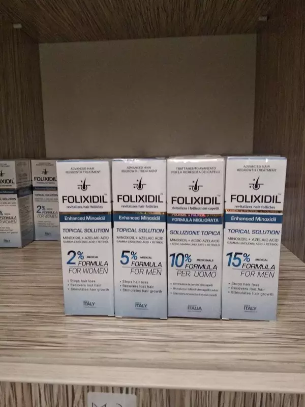 Лосьон для роста волос Folixidil Medical Formula for men 5%  10%  15% (Миноксидил 5%  10%  15% )