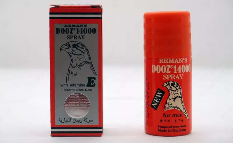 Спрей-пролонгатор для мужчин Remans DOOZ 14000 Spray с витамином Е  45 мл
