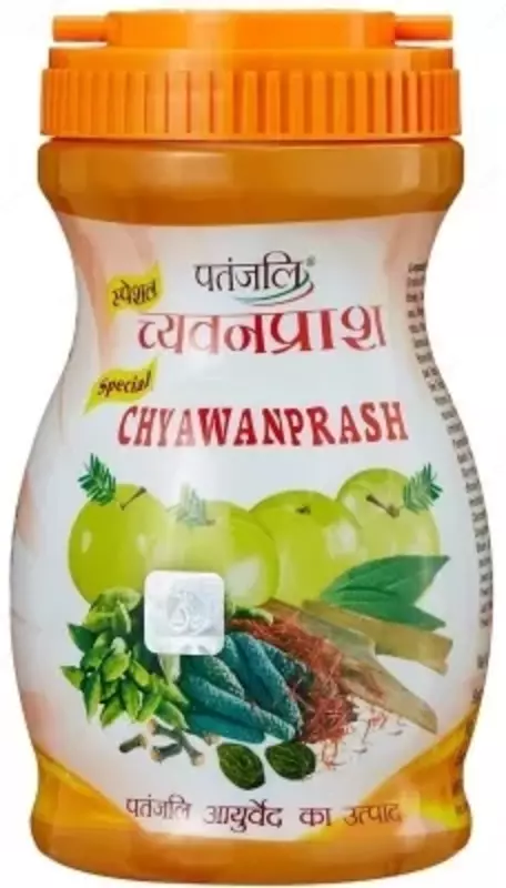  Тоник Чаванпраш Патанджали с шафраном (Chyawanprash Patanjali)  500 г - 