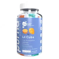  Мультивитаминный комплекс для детей Purna Lil Cubs (апельсин  черника  манго) - 