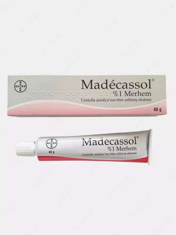 Восстанавливающий крем Bayer Madecassol 40 гр. (Турция)