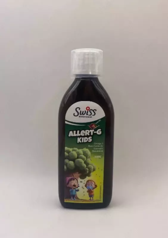  Детский иммунный сироп (витамины  рыбий жир) Omega -3 Allert-G Kids 150 мл. (Турция) - 
