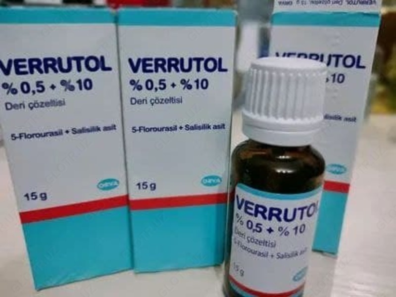 Verrutol siğillari uchun eritma