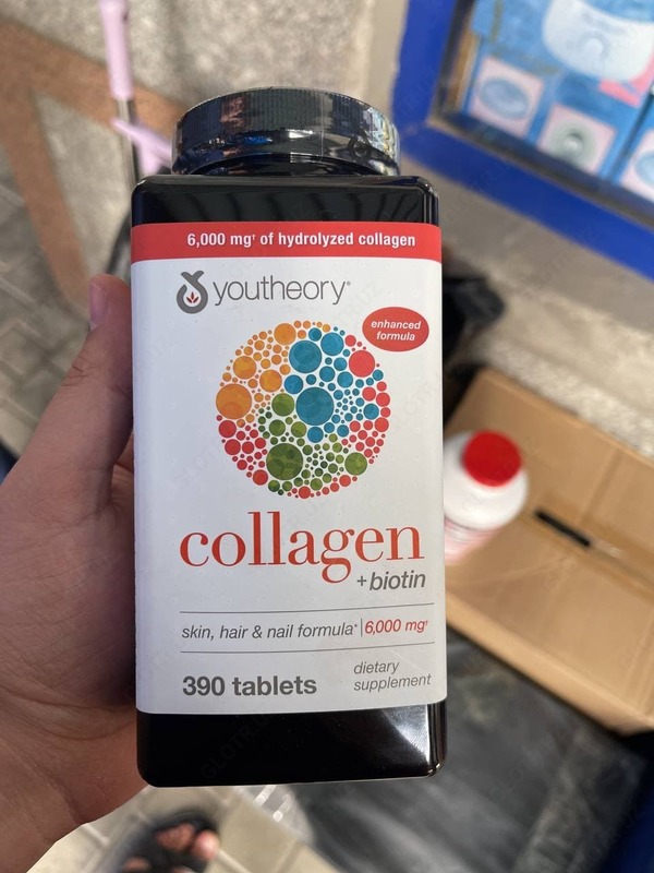   Коллаген Youtheory для волос  кожи  ногтей 6000мг 290таб. США Biotin  витамин С; 18 аминокислот США  Youtheory Collagen