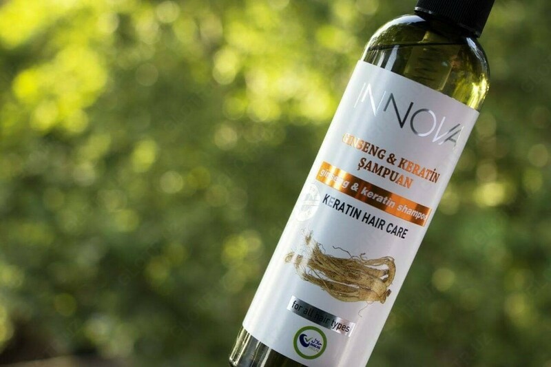  Шампунь INNOVA Женьшень и кератин для всех типов волос. - 