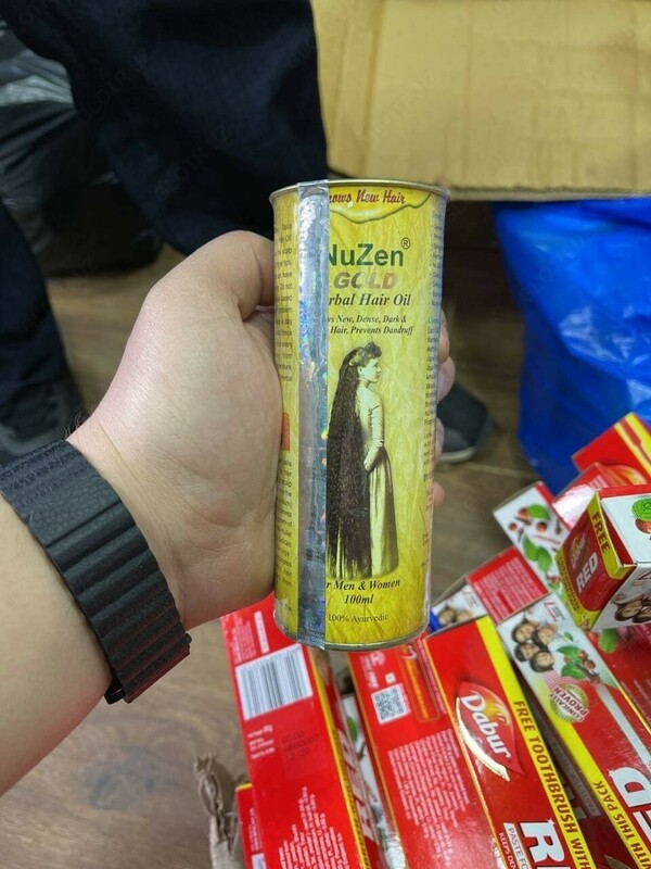  Soch osishi va tiklanishi uchun NuZen Oltin osimlik yogi - 