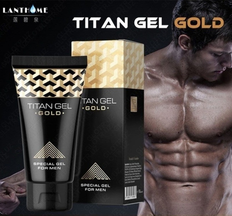Erkaklar uchun jel "Titan Gel Gold" - 89 000 so'm