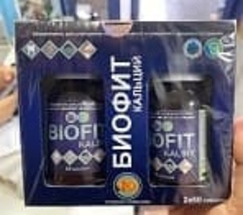  Биокомплекс Биофит кальций (2 х 60 таблеток) - 