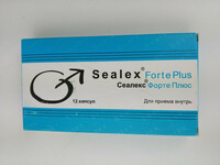  Стимулирующий препарат для мужчин Сеалекс Силденафил ФОРТЕ (12 капсул) - 