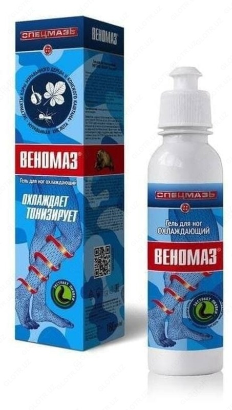 Oyoq uchun sovutish jeli "Venomaz" - 154 000 so'm