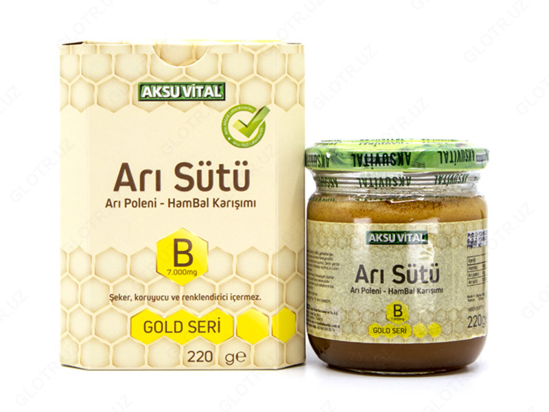  Пыльца медового маточного молочка Аксувиталь (В) для детей - 