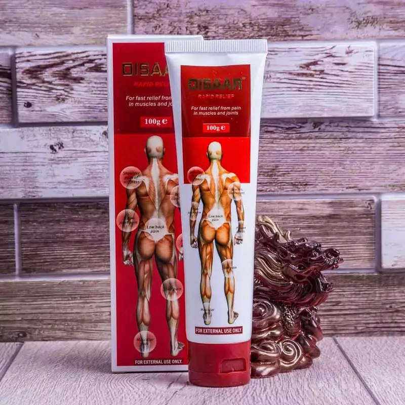  DISAAR RAPID RELIEFE разогревающий крем от боли в мышцах и суставах - 