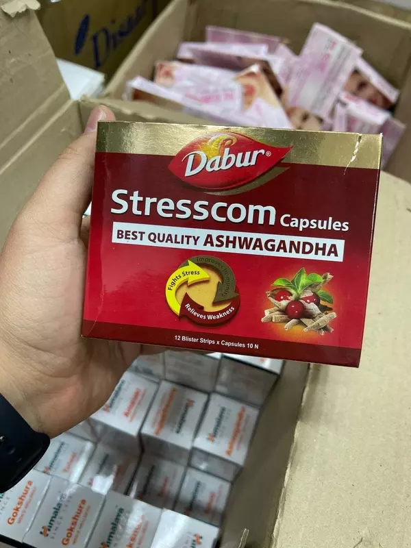  СТРЕССКОМ АШВАГАНДХА (Stresscom Ashwagandha) Dabur - 