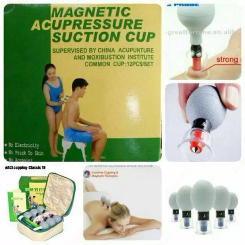 Магнитные аккупунктурные банки