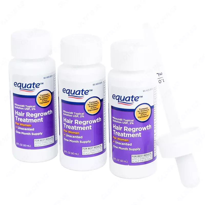 Лосьон Minoxdil Equate 2% Hair Regrowth Topical Solution от выпадения волос (для женщин)