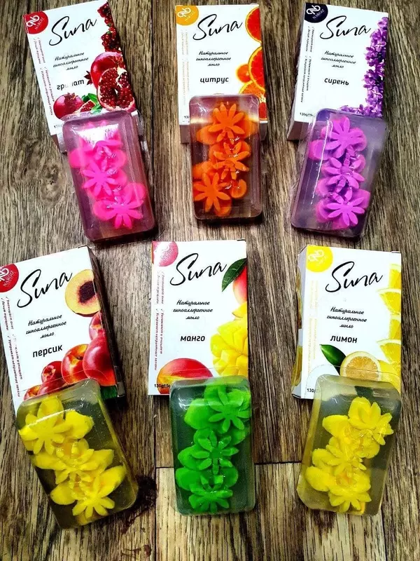 Tabiiy hipoalerjenik sovun Suna  130 g (assortimentda)