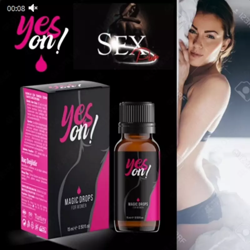 Капли-афродизиак для женщин Yes On! - 165 000 сум