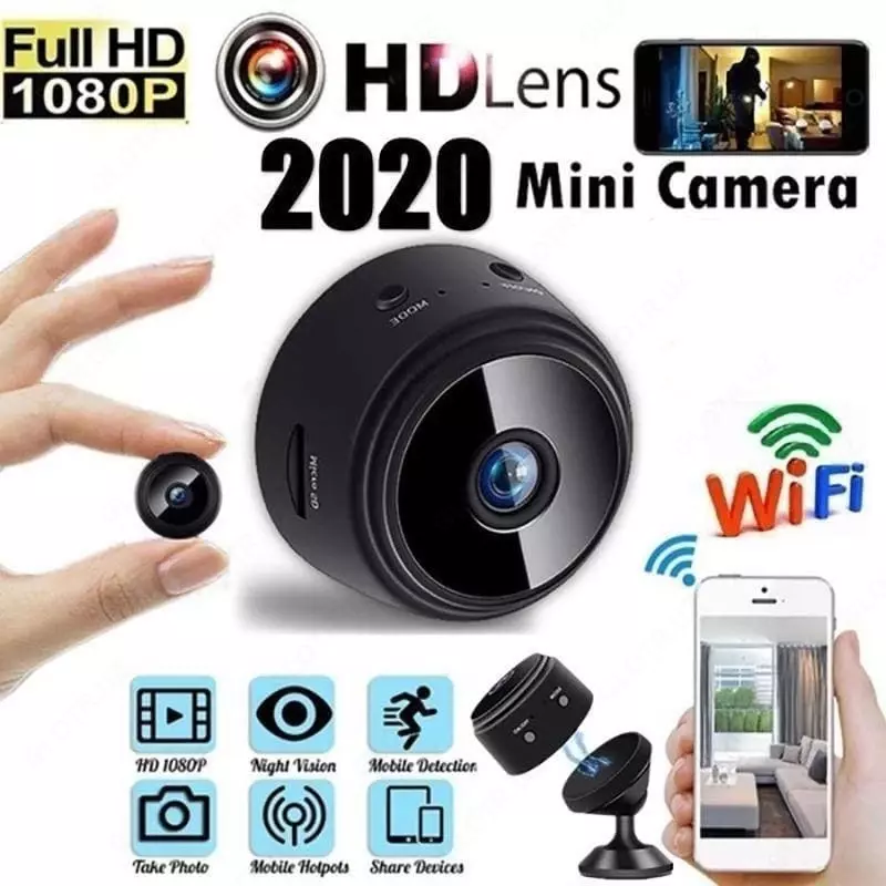   Sunisery Wireless WiFi Mini IP Home Security HD 1080P DVR Камера ночного видения