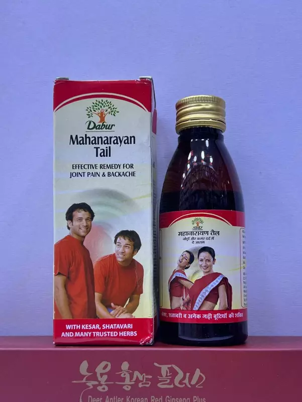 Ayurveda dorivor moyi Mahanarayan Tail Dabur