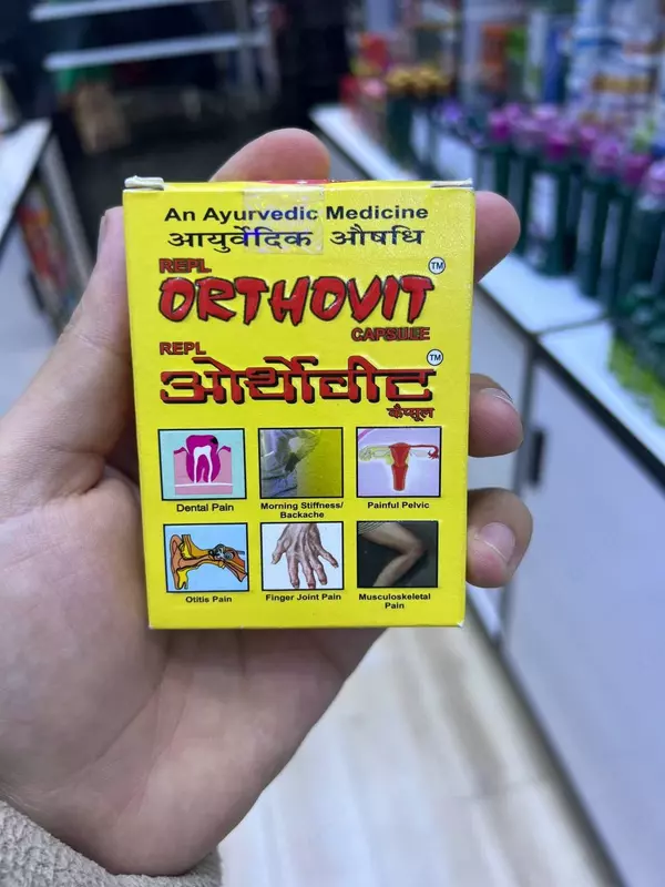  Orthovit Ayurvedic pain reliever Orthovit 30 caps - 