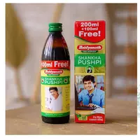  Shankha Pushpi: xotirani yaxshilash uchun sirop - 