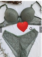 Комплект нижнего белья ажурный (серый) - 200 000 сум