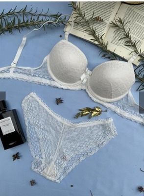 Комплект нижнего белья ажурный (белый) - 200 000 сум / шт.