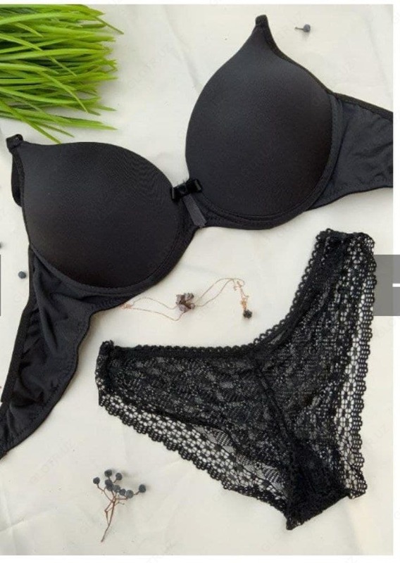 Комплект нижнего белья (черный)