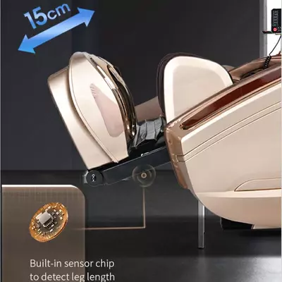 Массажное кресло QUART Gold/Brown SPORTMIX