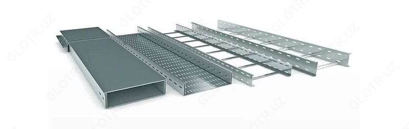 Лоток перфорированный 100х100х3000 - от {0} сум