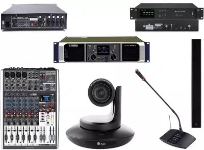 Аренда оборудования для проведения видеоконференции и синхронного перевода - Цена по запросу