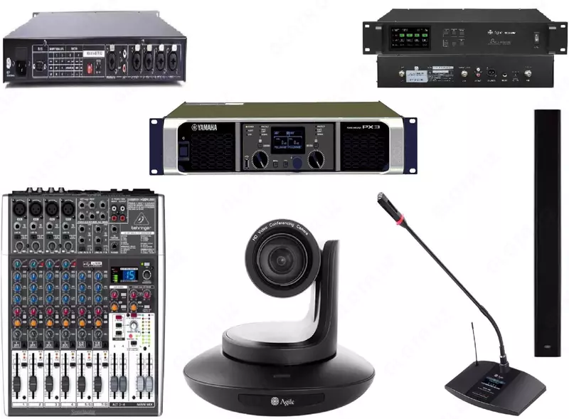 Аренда оборудования для проведения видеоконференции и синхронного перевода - по запросу