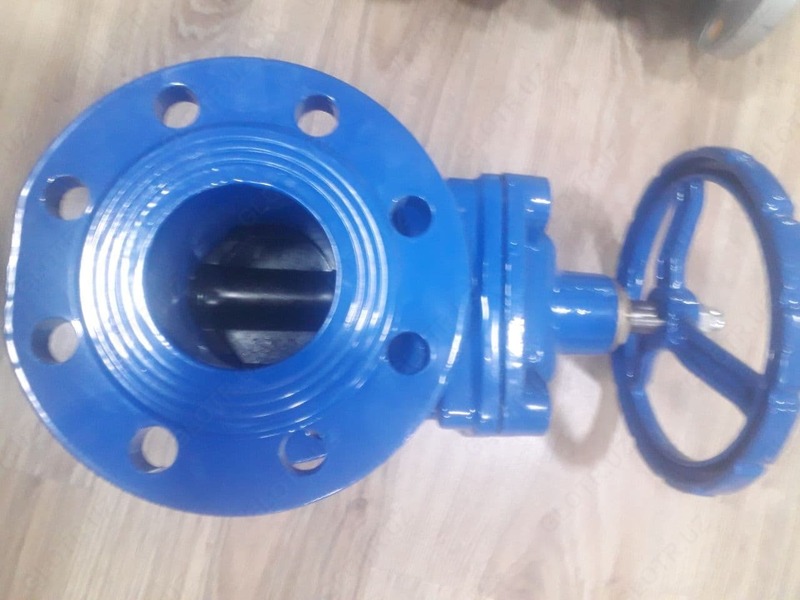 {0} so'mdan DN150 PN16 GGG50 kauchuk takozli quyma temir eshik valfi