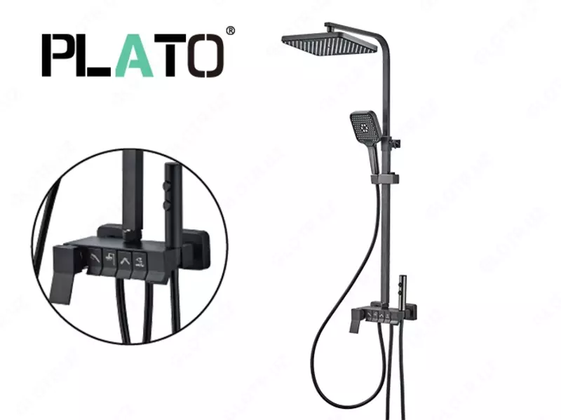 Душевой набор Plato P-DP2301H