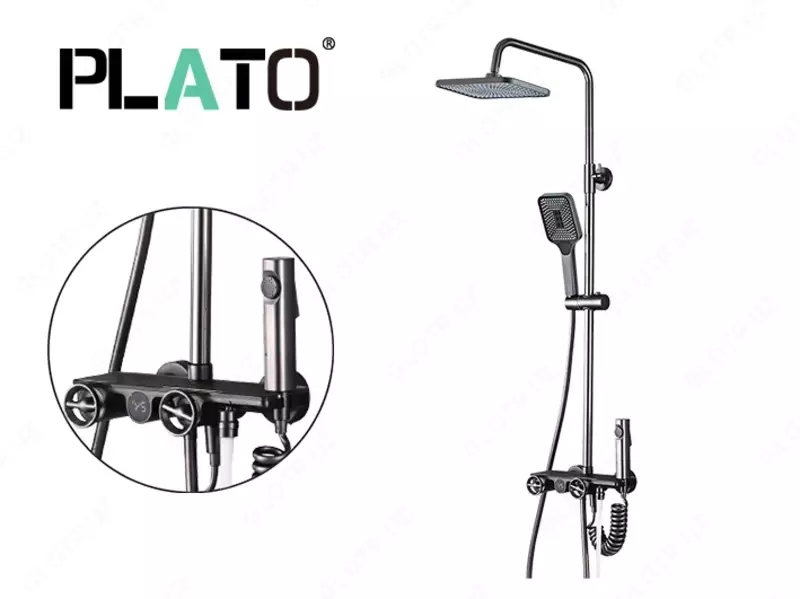Душевой набор Plato P-DP2309QH