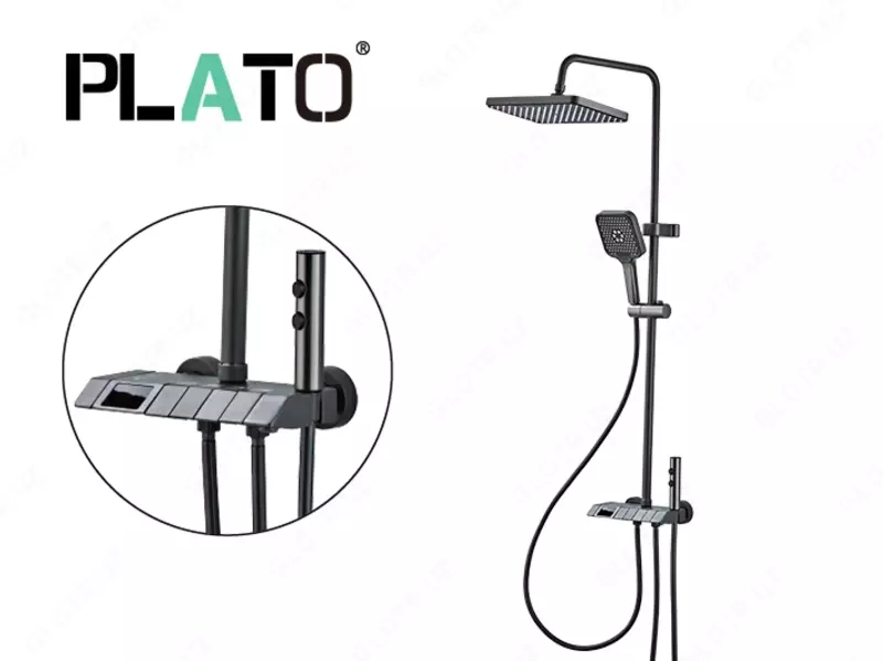 Душевой набор Plato P-DP2308QH