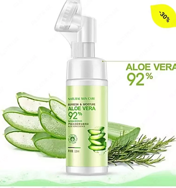 Мусс-пенка для умывания с щеточкой