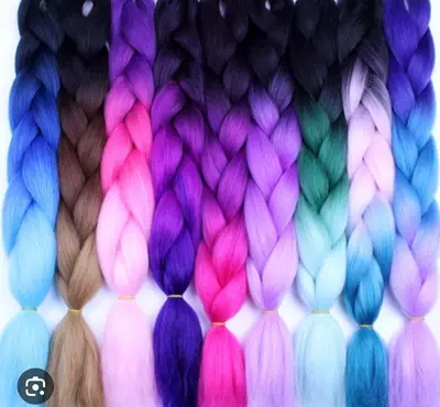 Косы с канекалоном