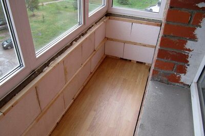 Zaminni, devorlarni va balkonni izolyatsiyalash