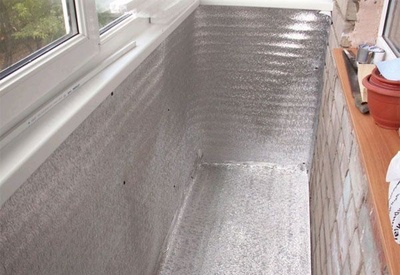 Zaminni, devorlarni va balkonni izolyatsiyalash